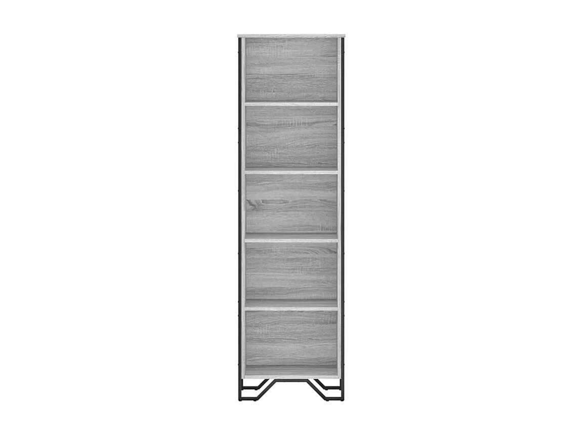 Bibliothèque sonoma gris 50x31x169 bois d'ingénierie