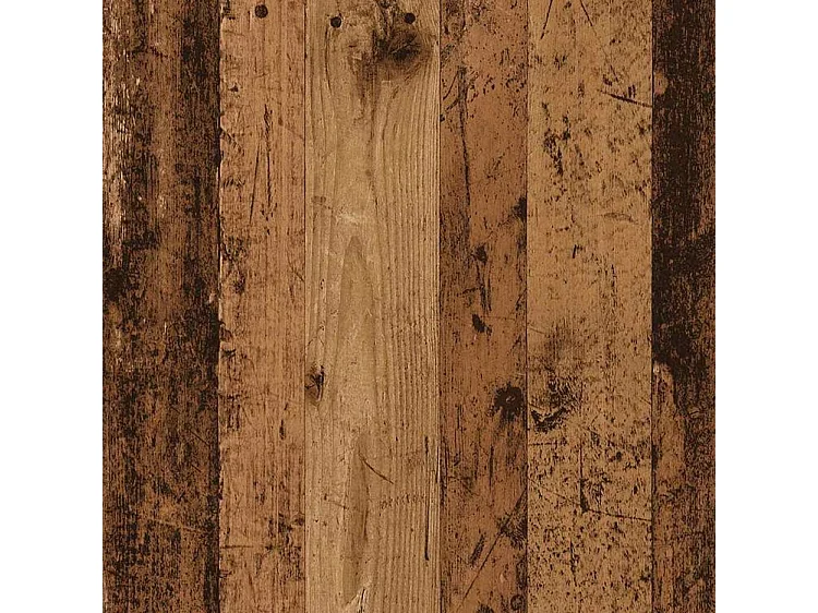 Bibliothèque vieux bois 82,5x30,5x150 bois d'ingénierie