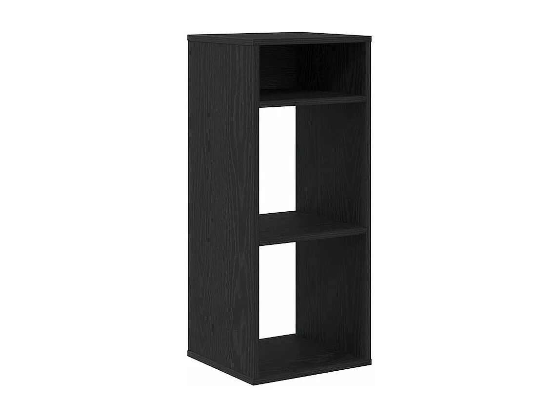 Bibliothèque noir 34x31x80 bois d'ingénierie