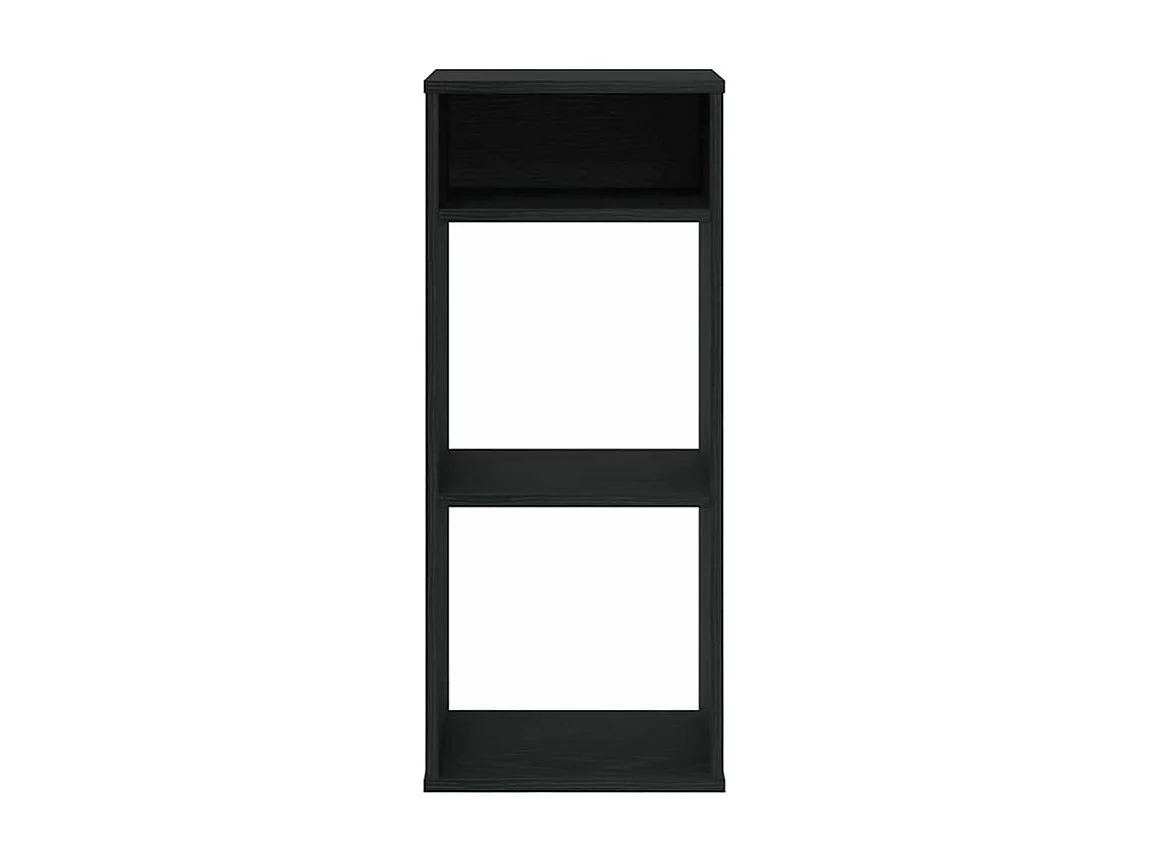 Bibliothèque noir 34x31x80 bois d'ingénierie