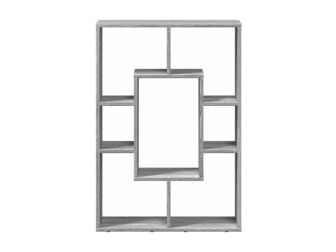 Petite bibliothèque modulable Loza 63cm - Verticale ou horizontale-Couleur Chêne gris