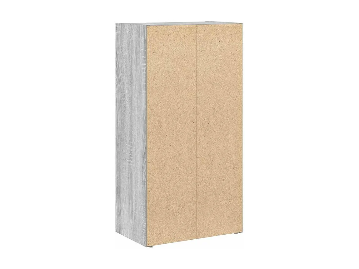 Bibliothèque sonoma gris 40x24x77 bois d'ingénierie