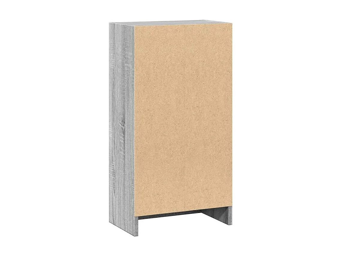 Bibliothèque sonoma gris 40x24x76 bois d'ingénierie