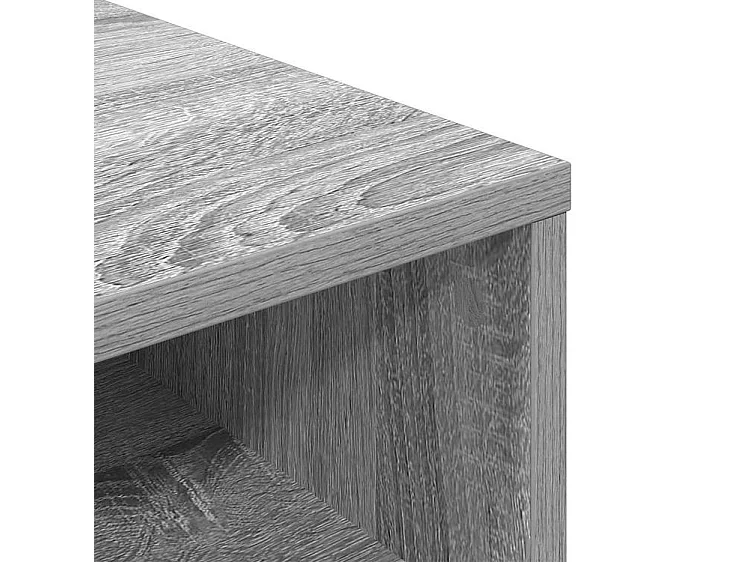 Bibliothèque sonoma gris 34x31x80 bois d'ingénierie