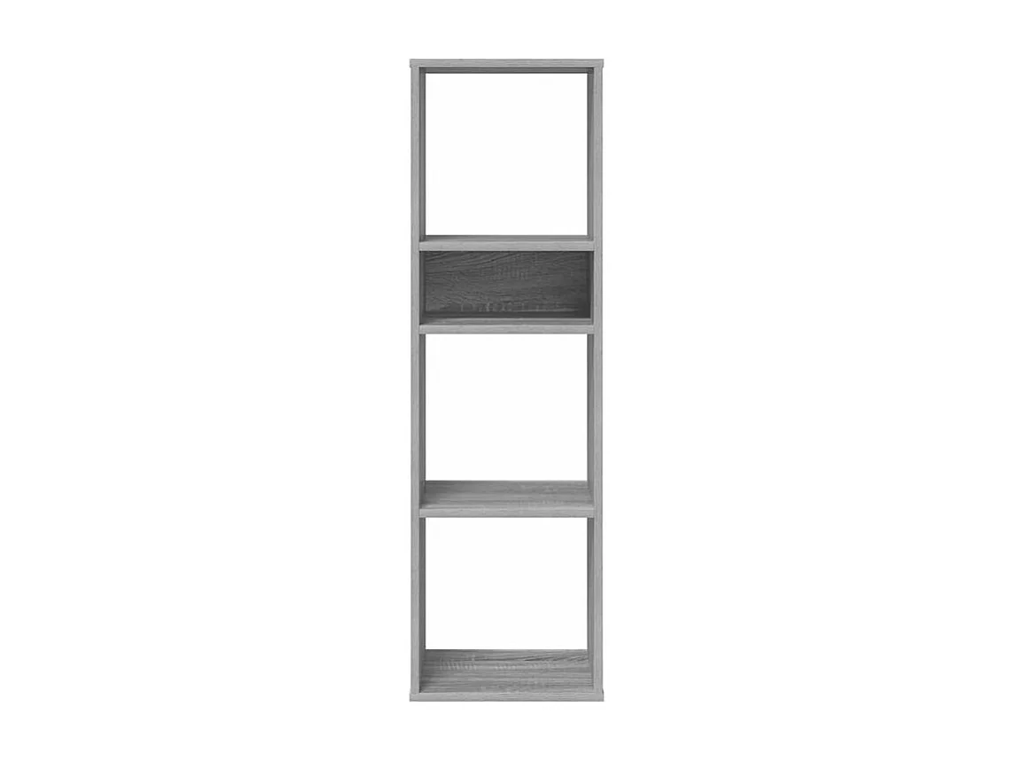Bibliothèque sonoma gris 34x31x112 bois d'ingénierie