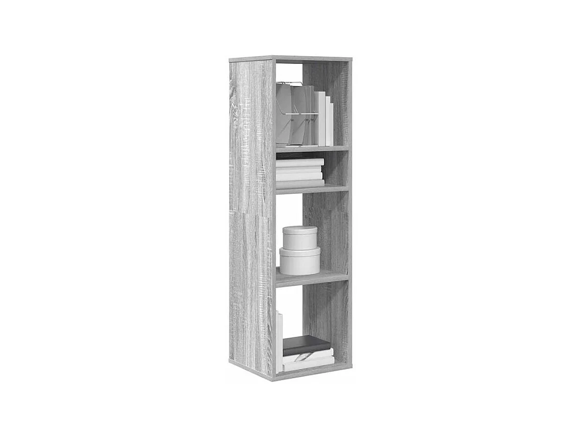 Bibliothèque sonoma gris 34x31x112 bois d'ingénierie