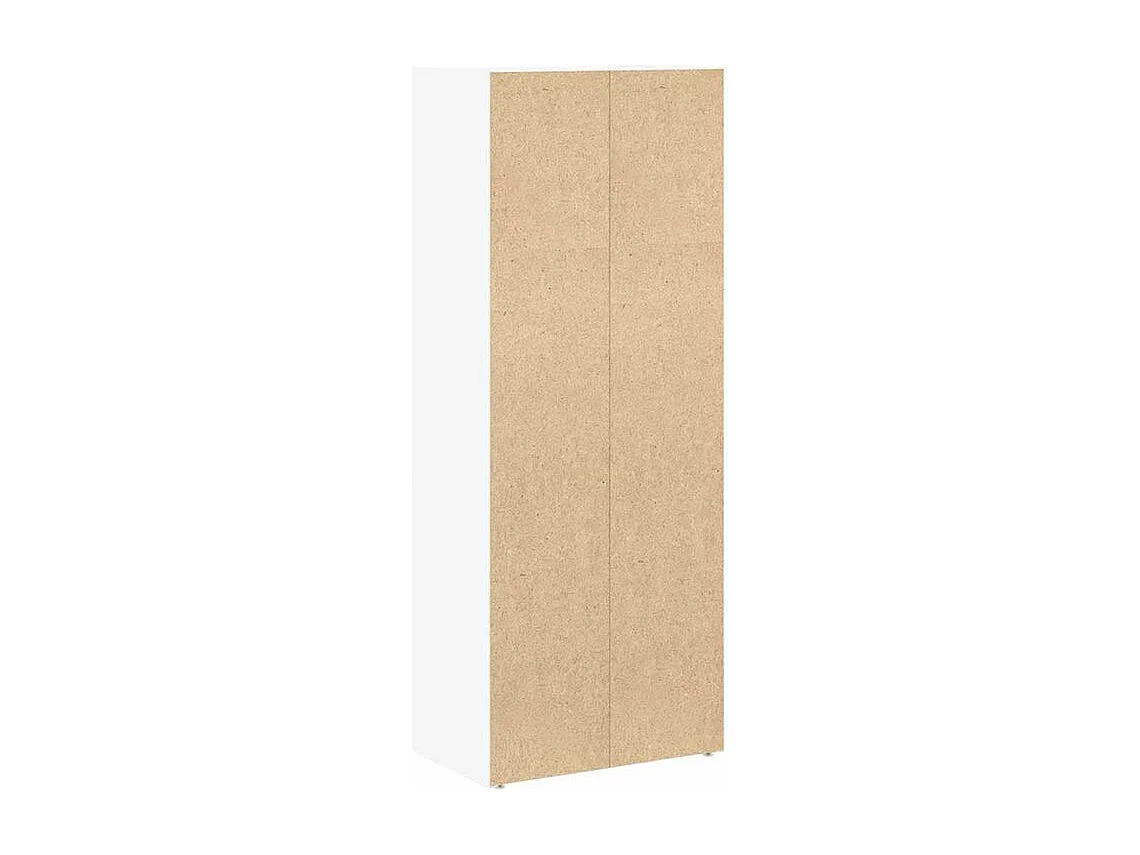 Bibliothèque blanc 40x24x102 bois d'ingénierie