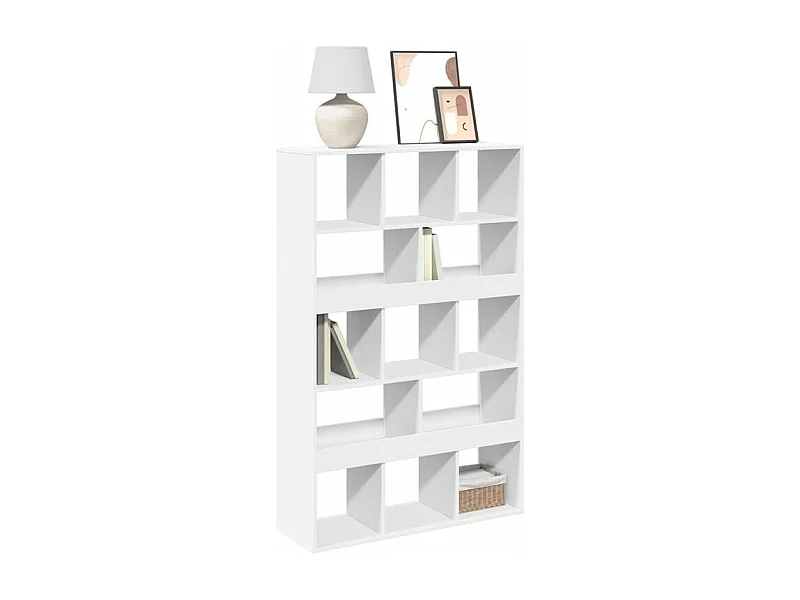 Bibliothèque blanc 100x33x156,5 bois d'ingénierie