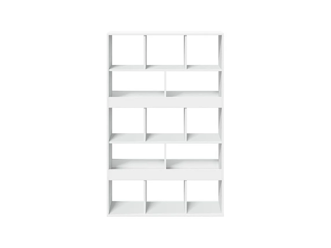 Bibliothèque blanc 100x33x156,5 bois d'ingénierie