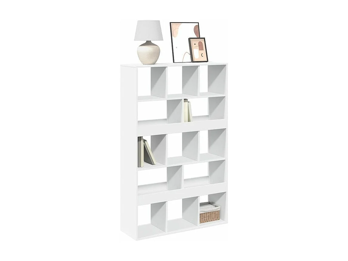 Bibliothèque blanc 100x33x156,5 bois d'ingénierie