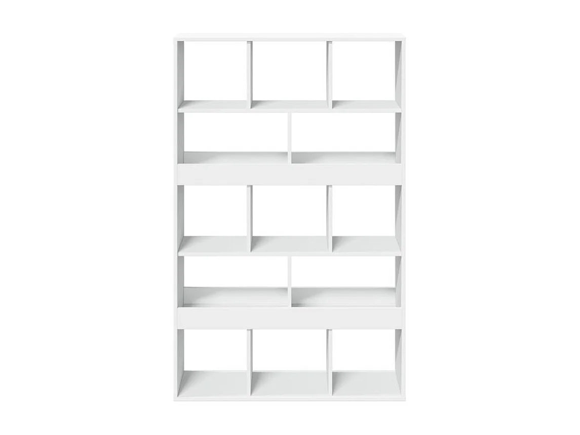 Bibliothèque blanc 100x33x156,5 bois d'ingénierie