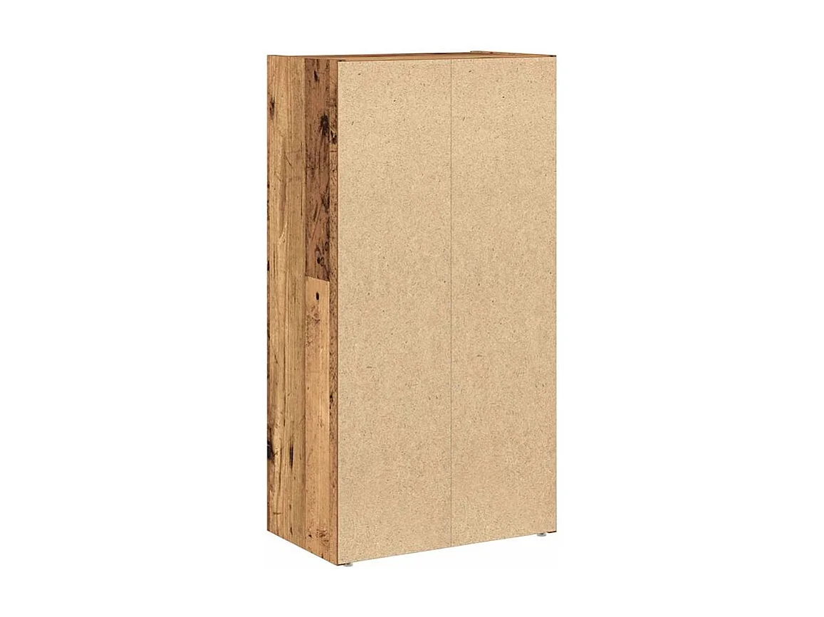 Bibliothèque vieux bois 40x24x77 bois d'ingénierie