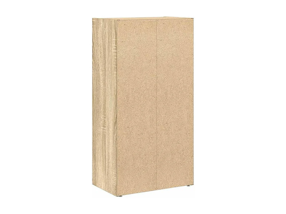 Bibliothèque chêne sonoma 40x24x77 bois d'ingénierie