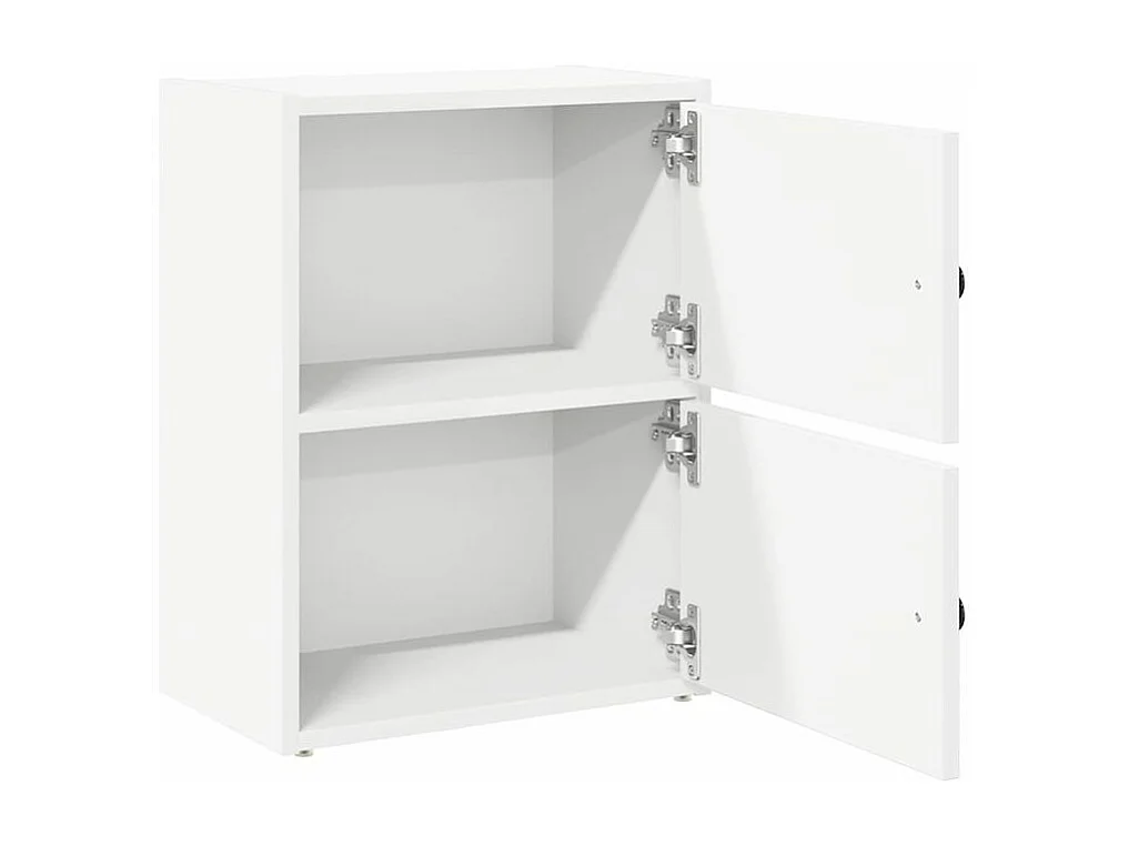 Bibliothèque blanc 40x24x52 bois d'ingénierie