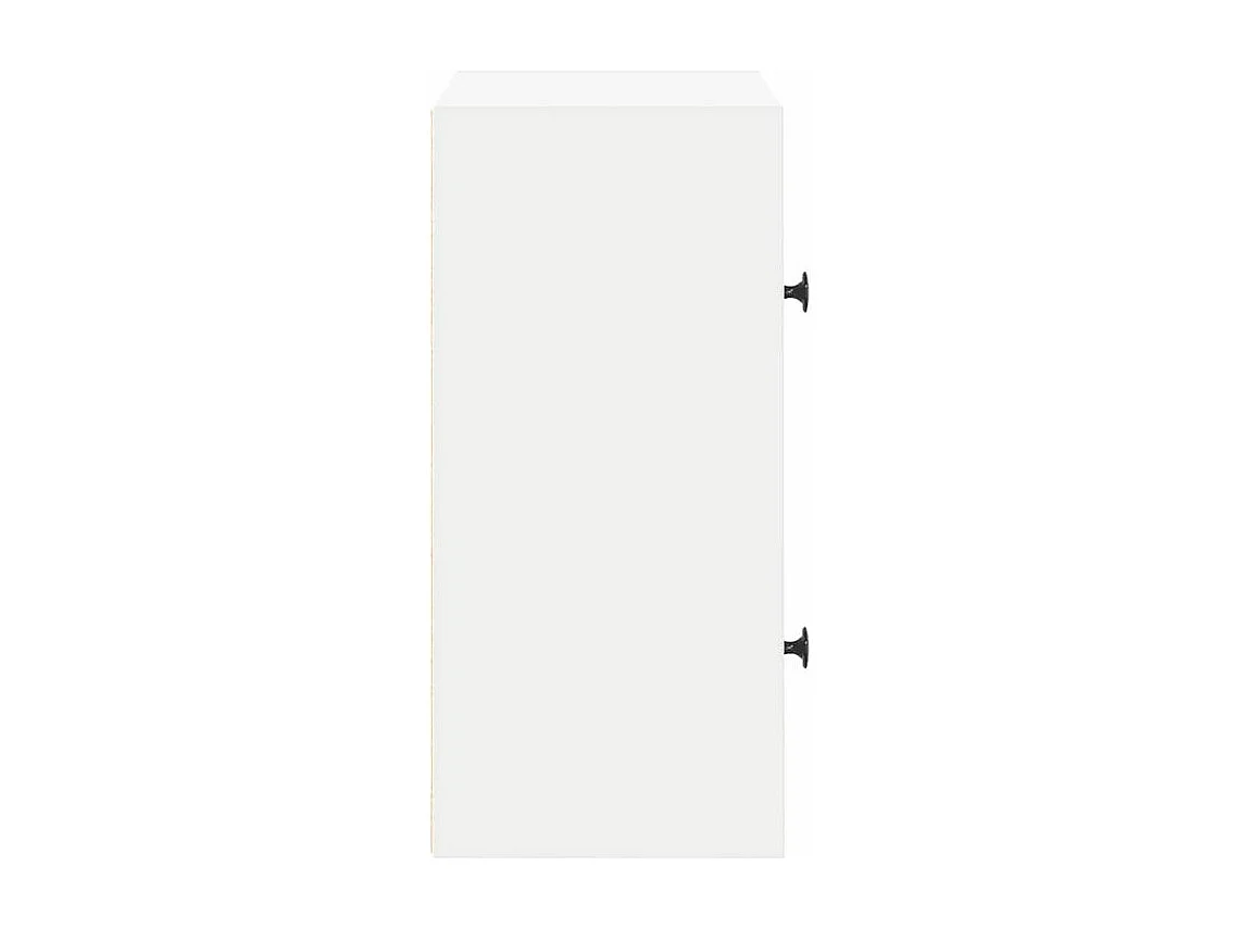 Bibliothèque blanc 40x24x52 bois d'ingénierie