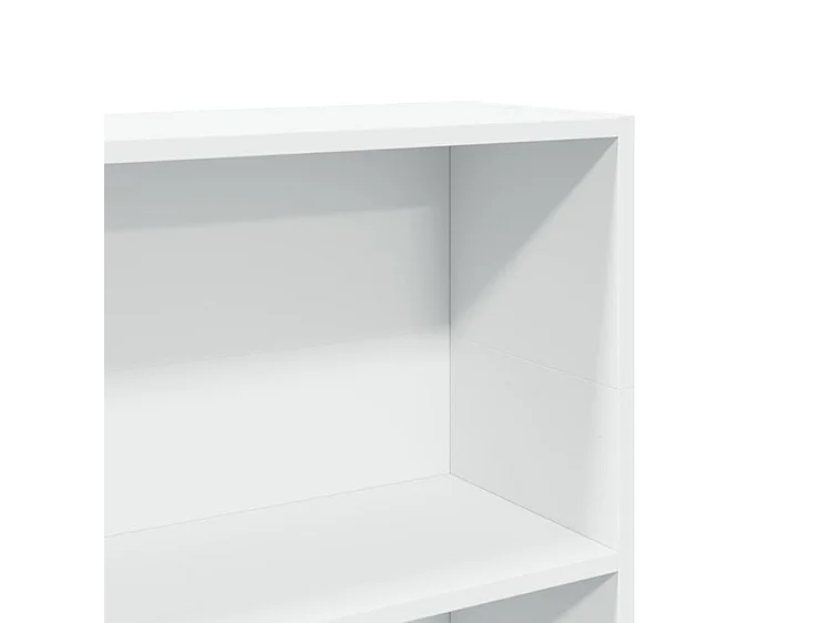 Bibliothèque blanc 80x24x109 bois d'ingénierie