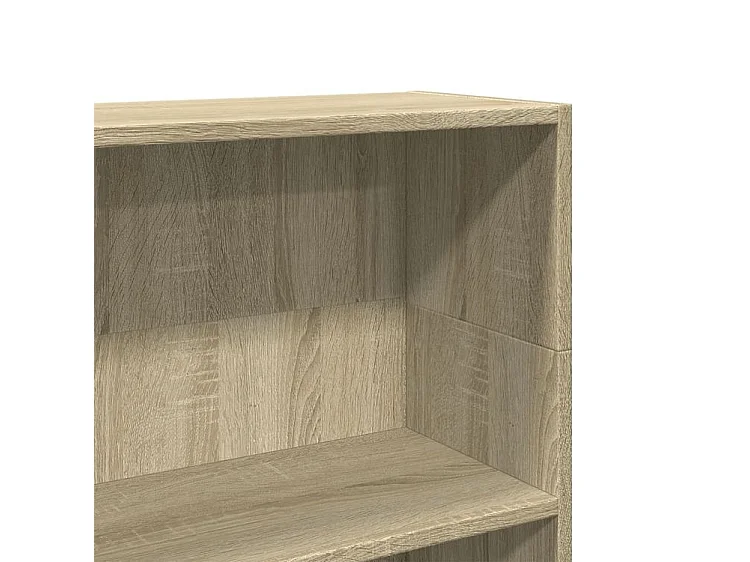 Bibliothèque chêne sonoma 80x24x109 bois d'ingénierie