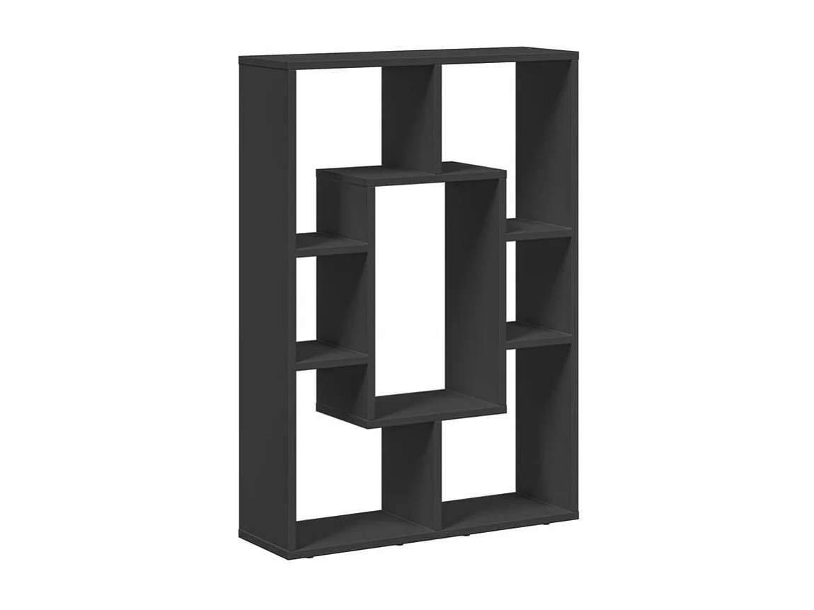 Petite bibliothèque modulable Loza 63cm - Verticale ou horizontale-Couleur Noir