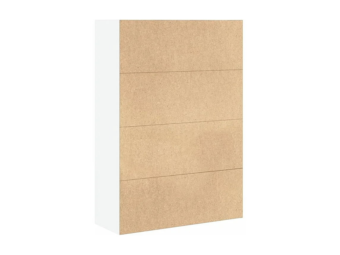 Bibliothèque blanc 80x30x114 bois d'ingénierie