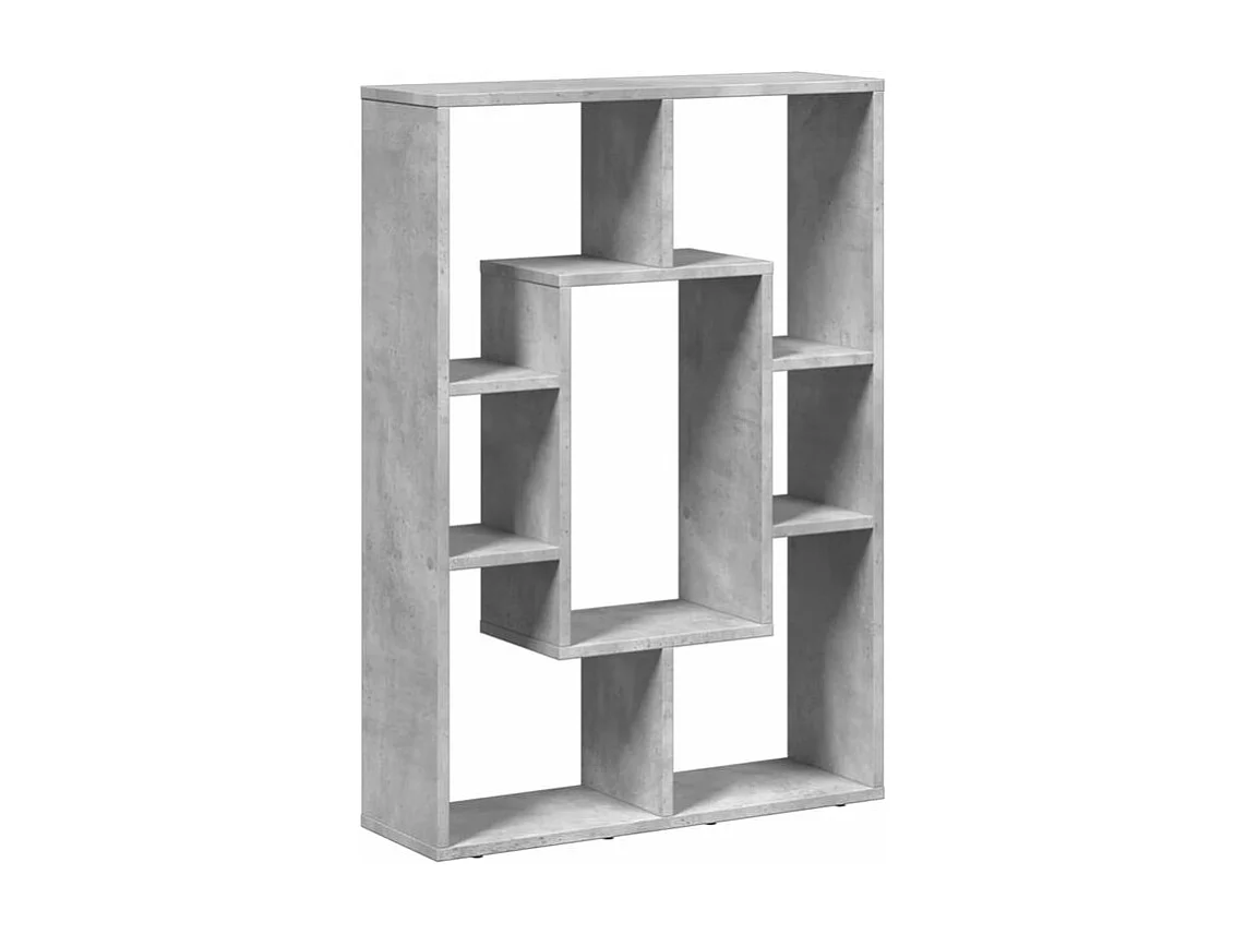 Petite bibliothèque modulable Loza 63cm - Verticale ou horizontale-Couleur Gris béton