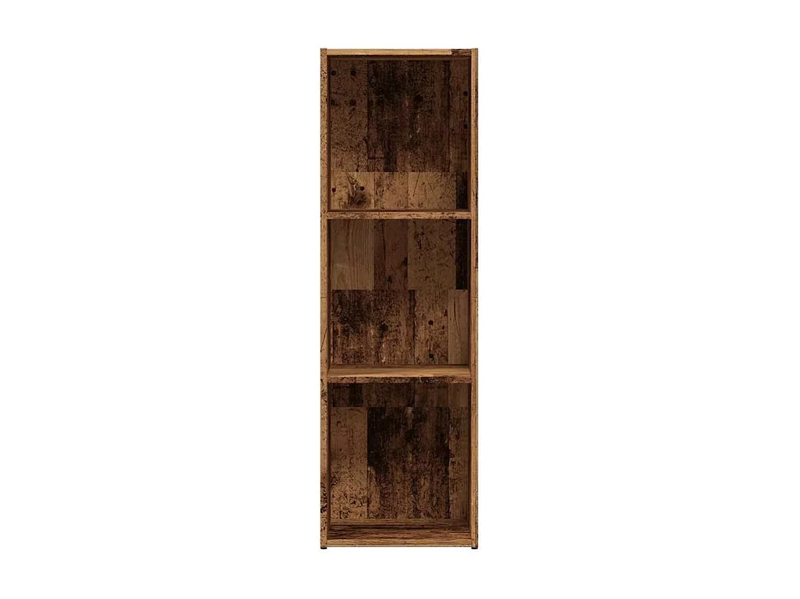 Bibliothèque vieux bois 36x30x114 bois d'ingénierie