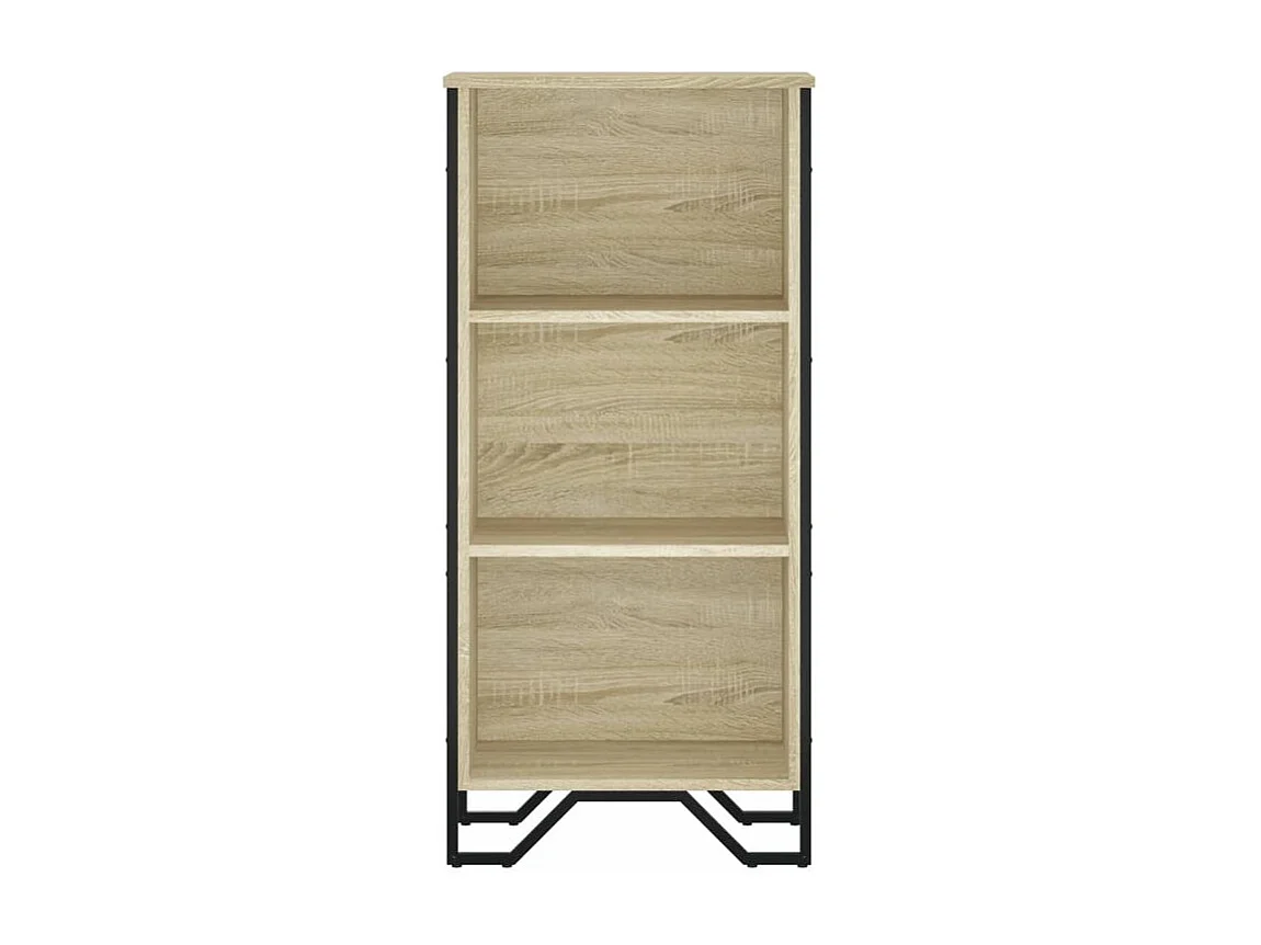 Bibliothèque chêne sonoma 50x31x106 bois d'ingénierie