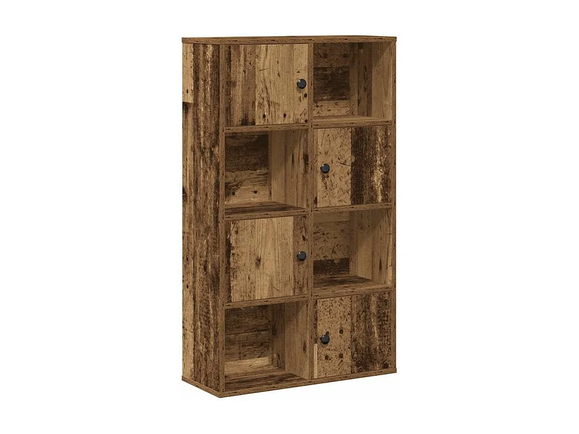 Bibliothèque vieux bois 60x24x101,5 bois d'ingénierie