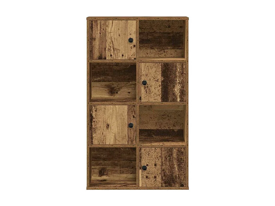 Bibliothèque vieux bois 60x24x101,5 bois d'ingénierie