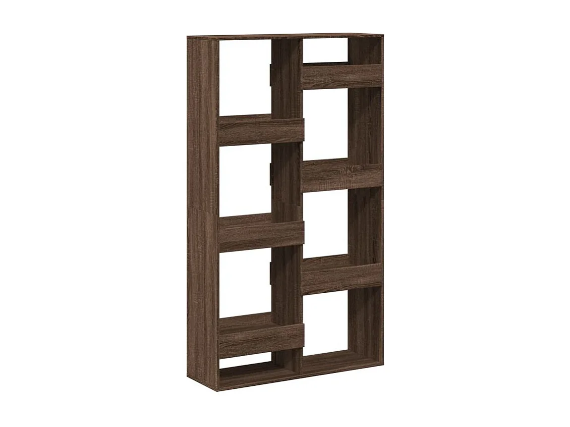 Bibliothèque chêne marron 100x33x175 bois d'ingénierie