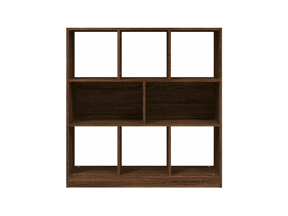 Bibliothèque Chêne marron 97,5x29,5x100 Bois d'ingénierie