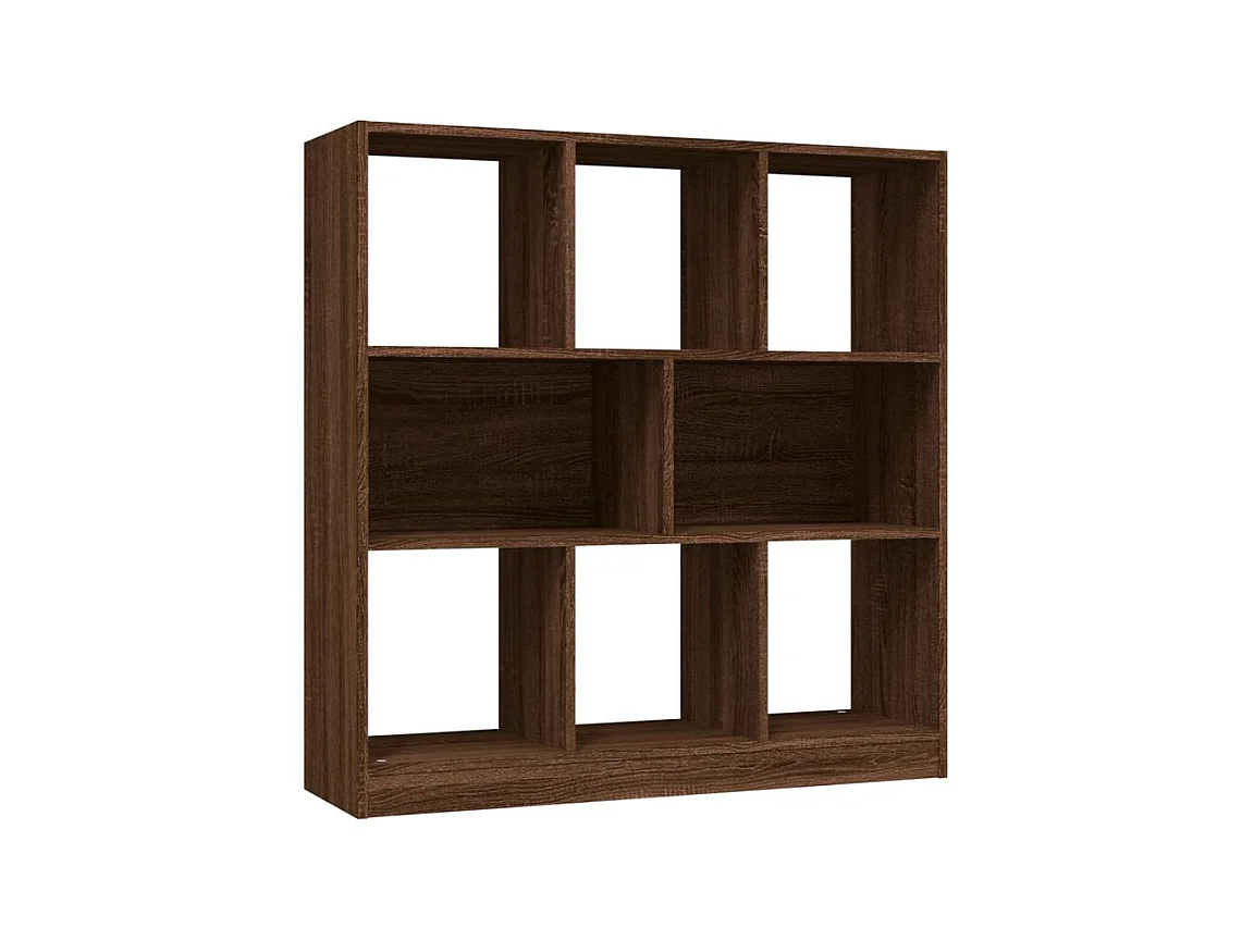 Bibliothèque Chêne marron 97,5x29,5x100 Bois d'ingénierie