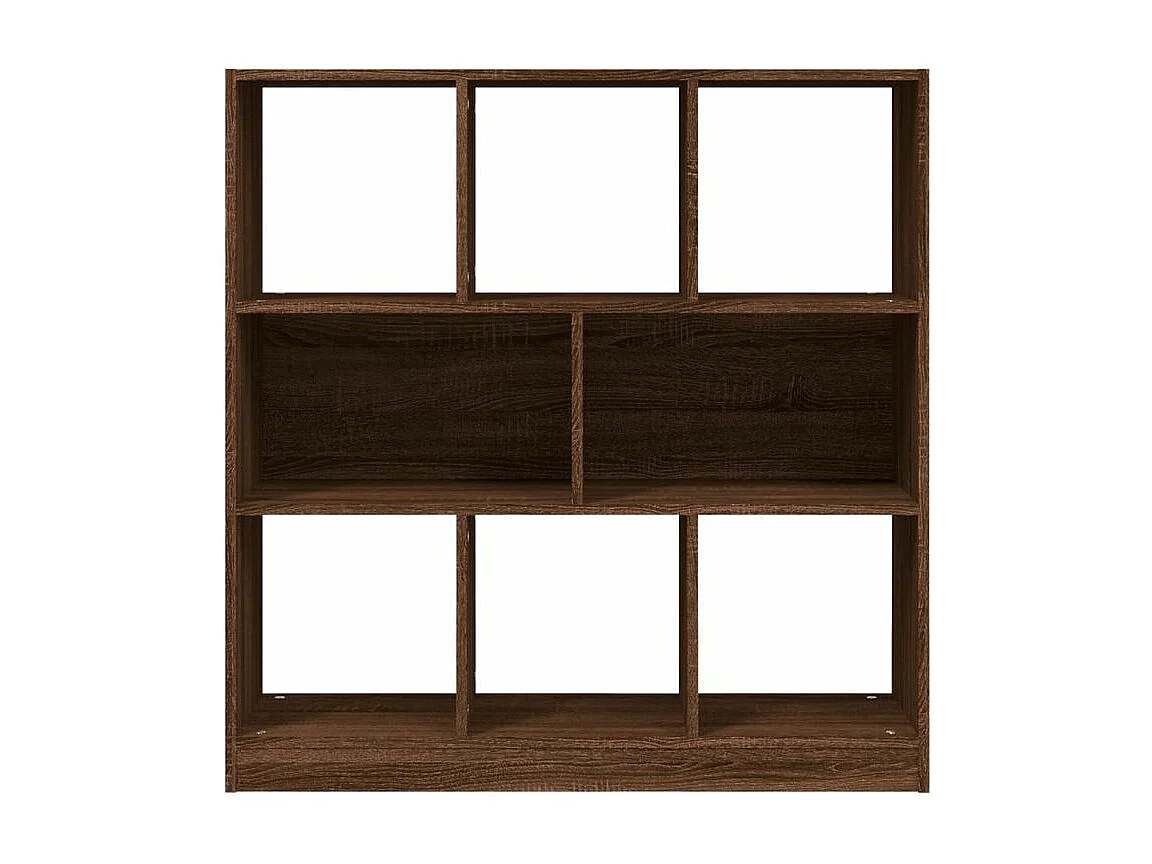 Bibliothèque Chêne marron 97,5x29,5x100 Bois d'ingénierie