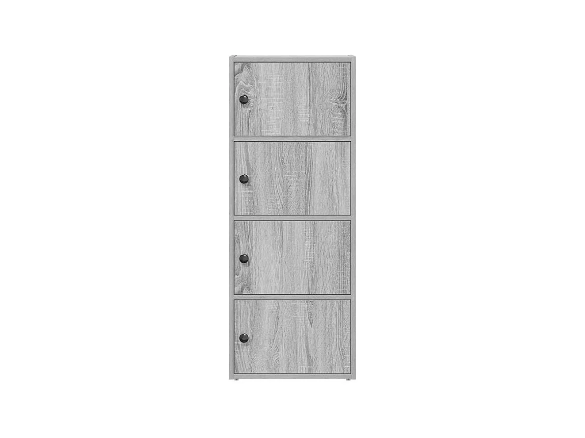 Bibliothèque sonoma gris 40x24x102 bois d'ingénierie