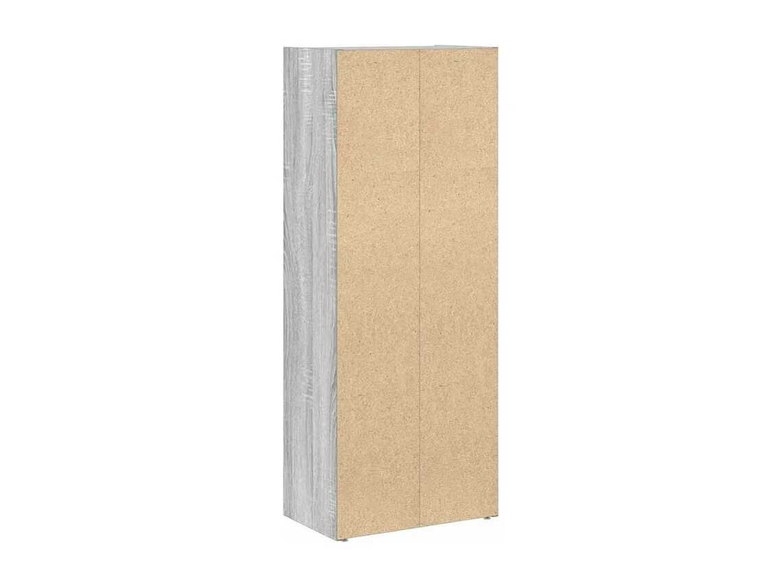 Bibliothèque sonoma gris 40x24x102 bois d'ingénierie