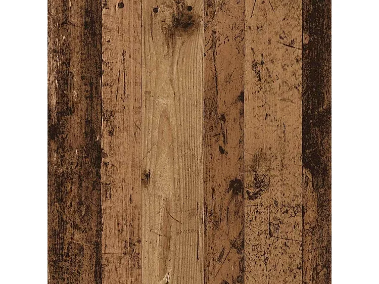 Bibliothèque vieux bois 36x30x171 bois d'ingénierie