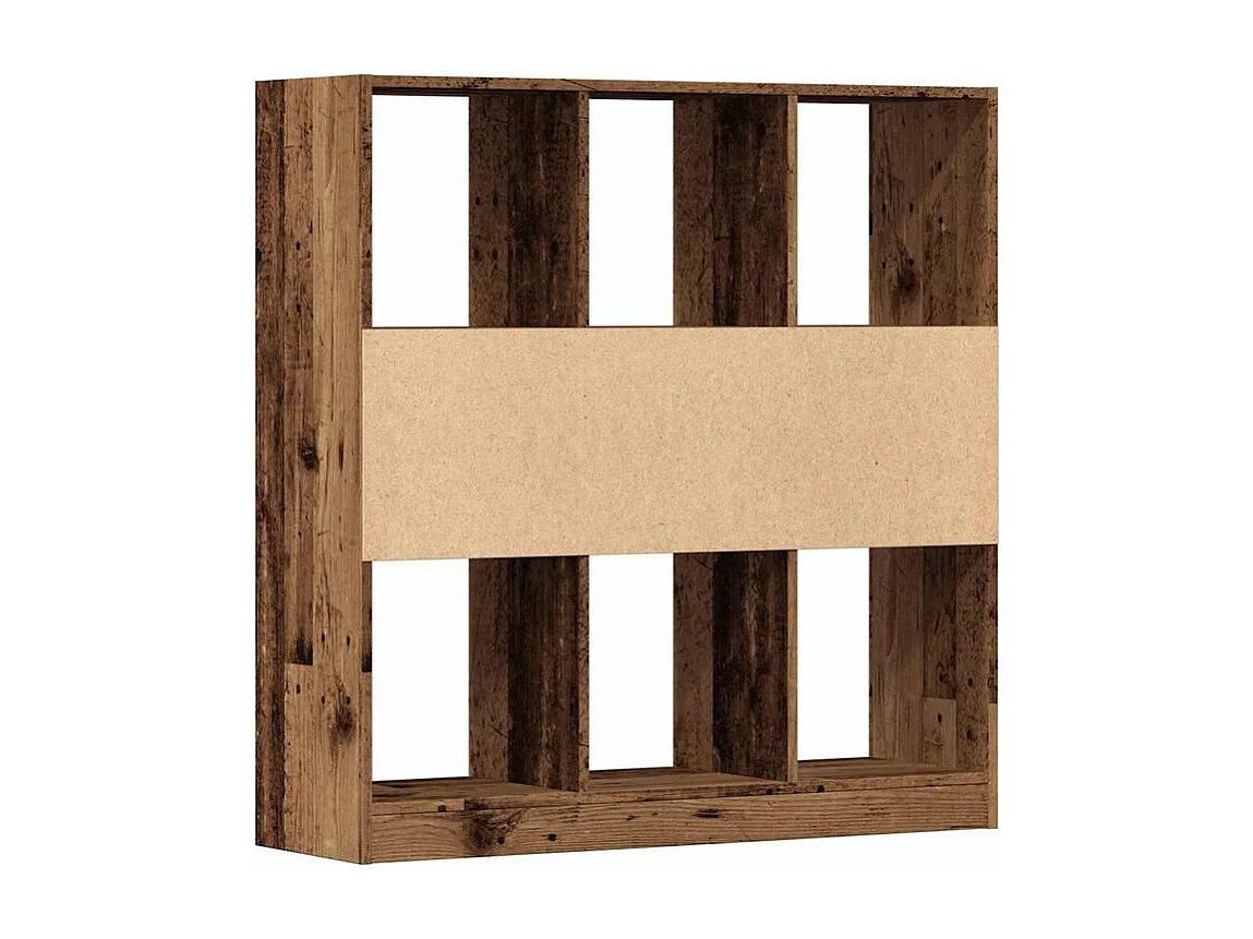 Bibliothèque vieux bois 97,5x29,5x100 bois d'ingénierie