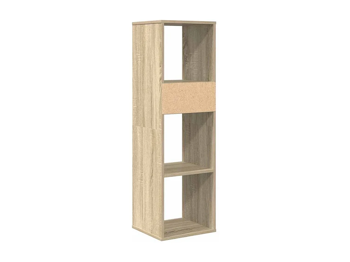 Bibliothèque chêne sonoma 34x31x112 bois d'ingénierie