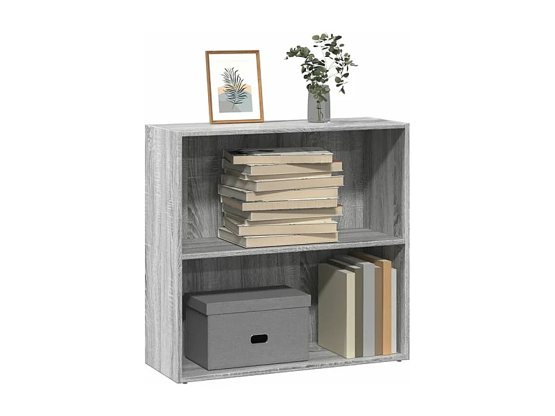 Bibliothèque sonoma gris 80x30x77 bois d'ingénierie