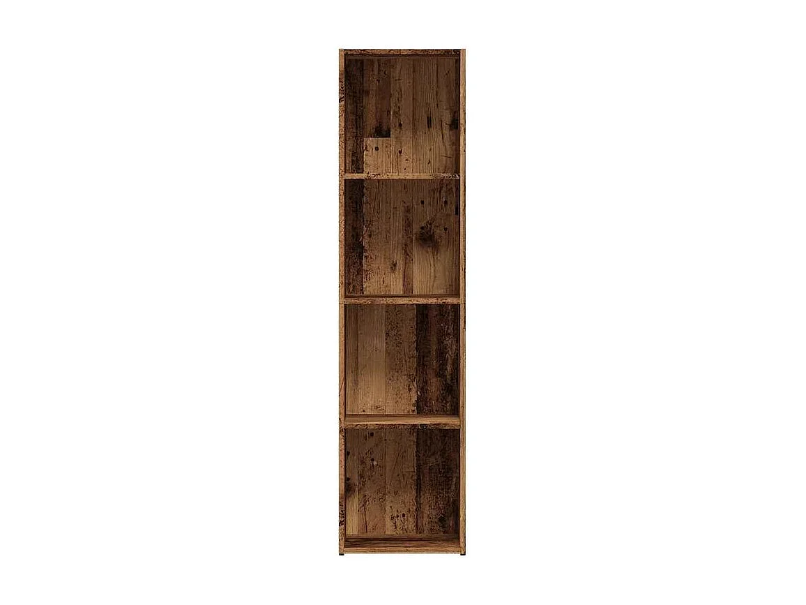 Bibliothèque vieux bois 36x30x114 bois d'ingénierie