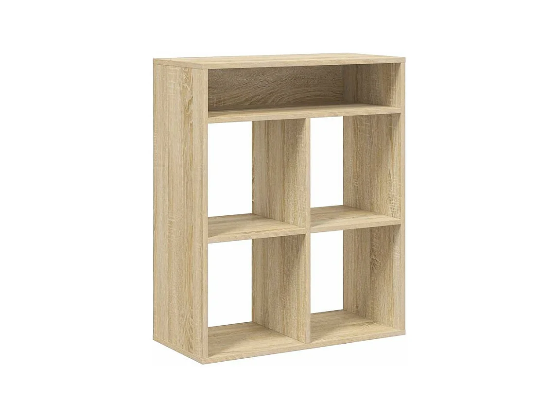 Bibliothèque chêne sonoma 66x31x80 bois d'ingénierie