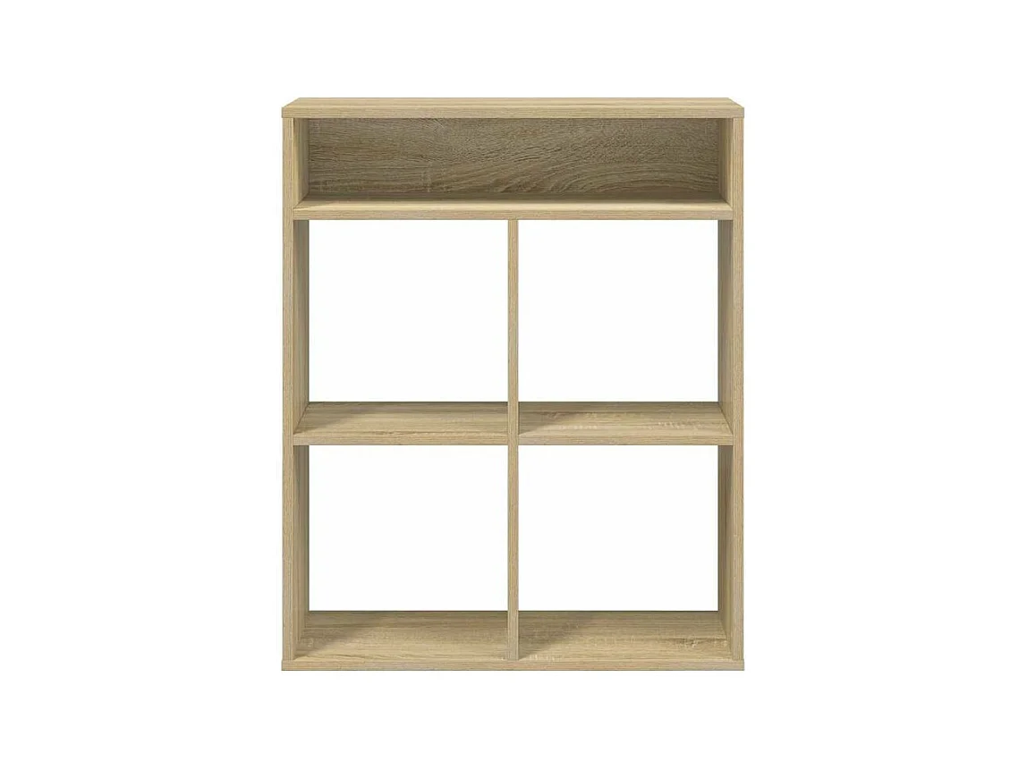 Bibliothèque chêne sonoma 66x31x80 bois d'ingénierie