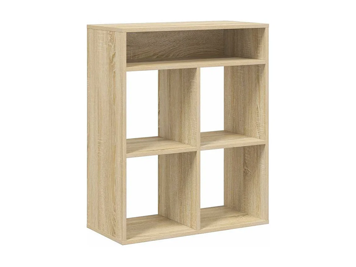 Bibliothèque chêne sonoma 66x31x80 bois d'ingénierie