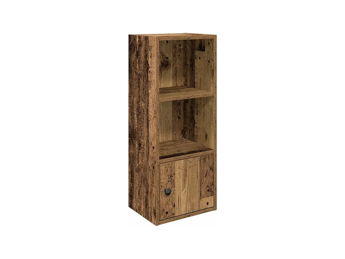 Bibliothèque vieux bois 31x24x77 bois d'ingénierie