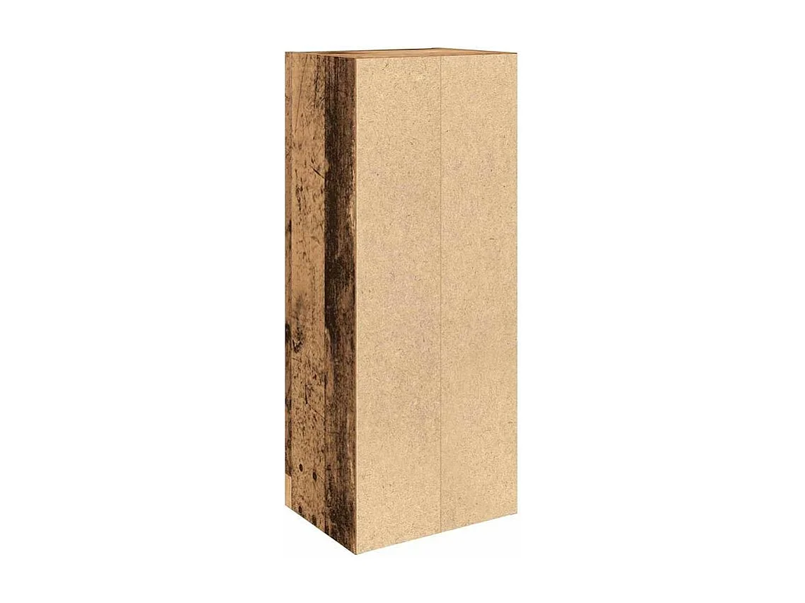 Bibliothèque vieux bois 31x24x77 bois d'ingénierie