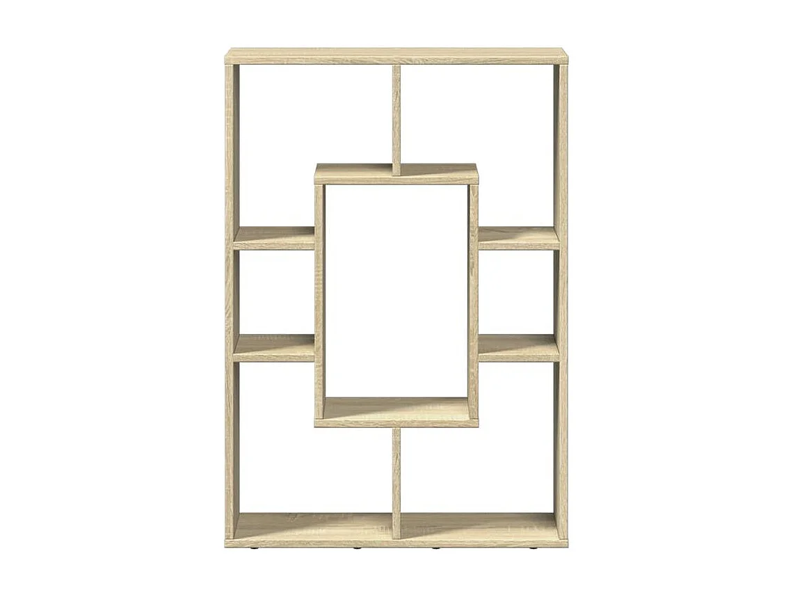 Petite bibliothèque modulable Loza 63cm - Verticale ou horizontale-Couleur Chêne clair