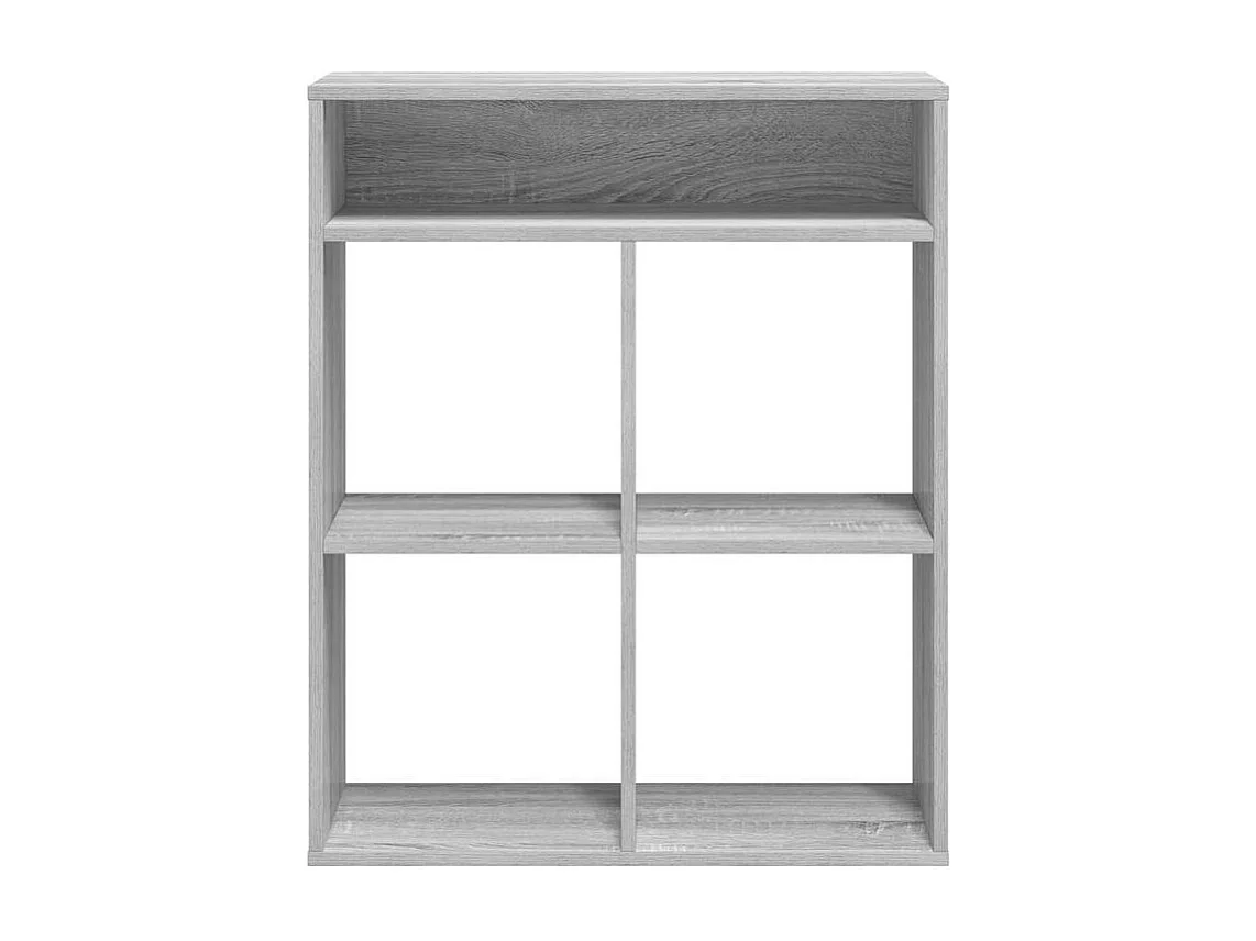 Bibliothèque sonoma gris 66x31x80 bois d'ingénierie