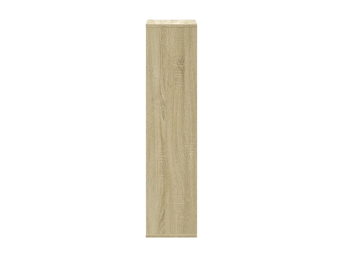 Bibliothèque chêne sonoma 50x25x105 bois d'ingénierie