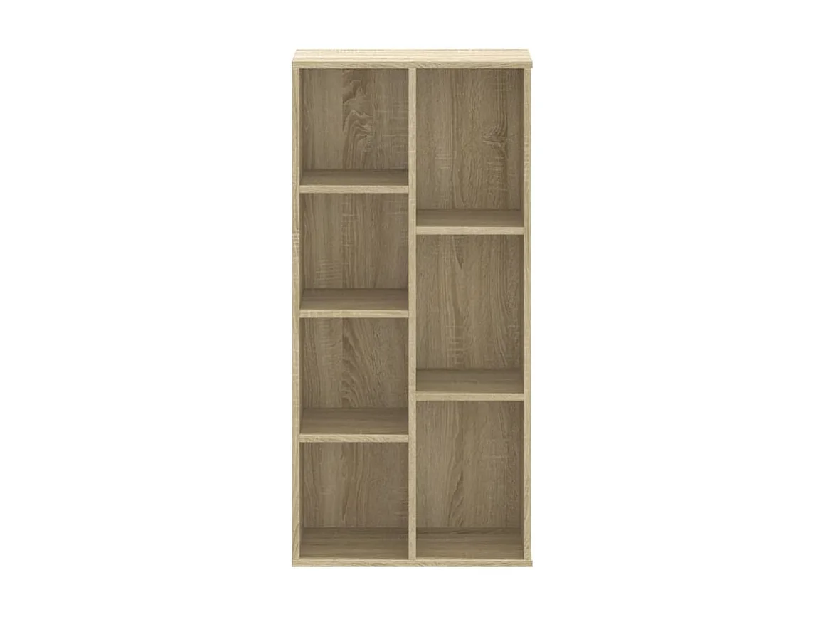 Bibliothèque chêne sonoma 50x25x105 bois d'ingénierie