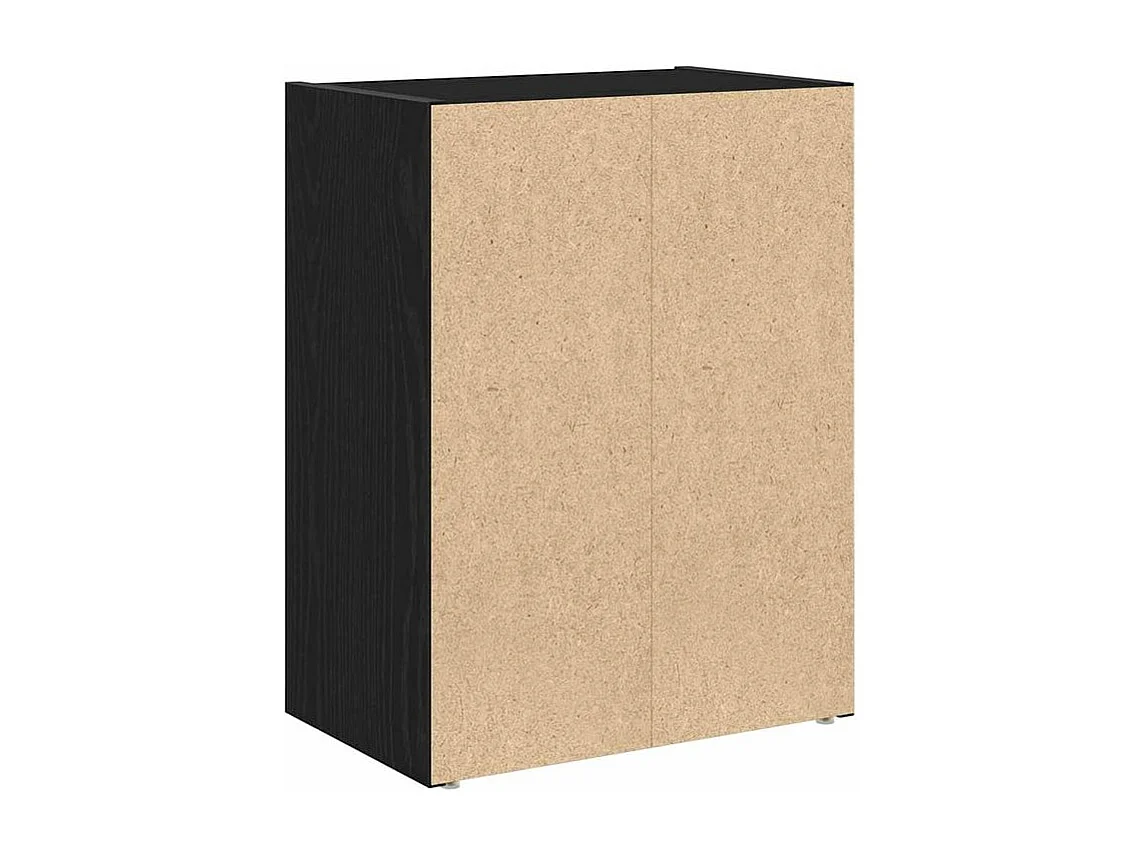 Bibliothèque chêne noir 40x24x52 bois d'ingénierie