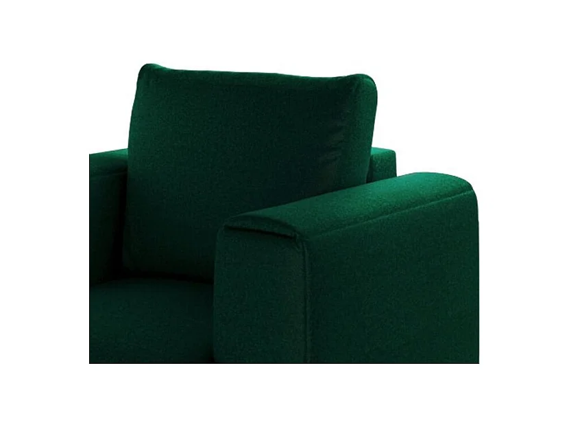 Fauteuil en tissu DAVINA – Élégance moderne et confort au quotidien-Vert